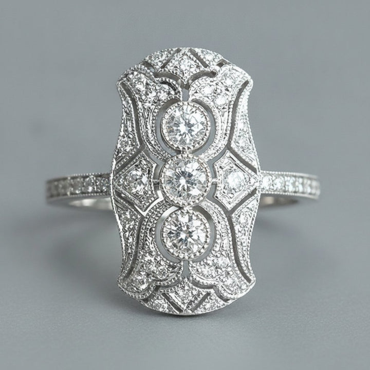Bague Perrine en zircone