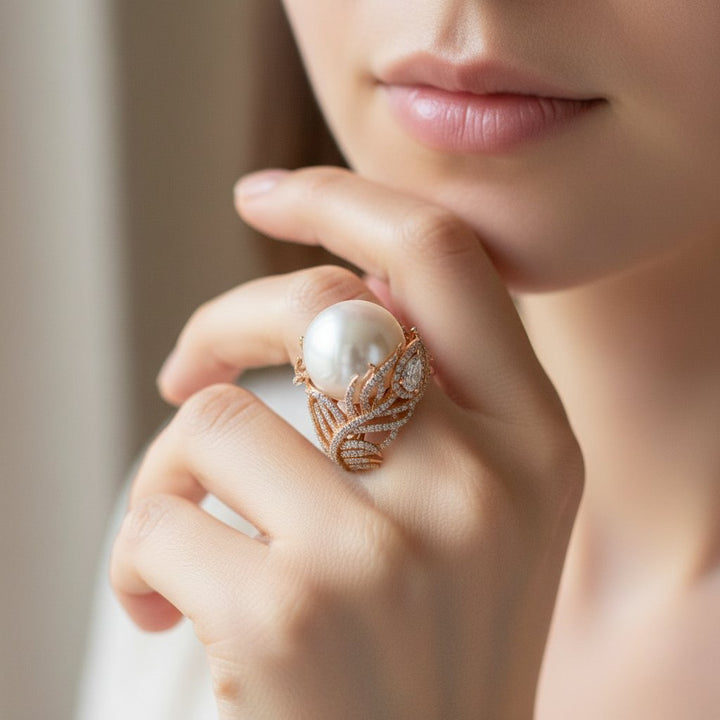 Aurore Pearl Ring