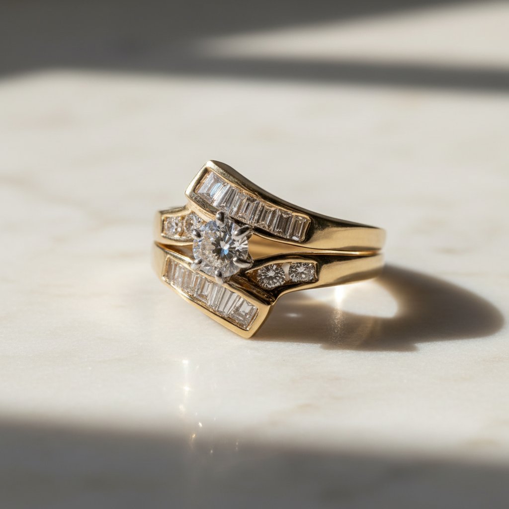 Celestine Gold Ring