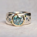 Celestine Zirconia Ring