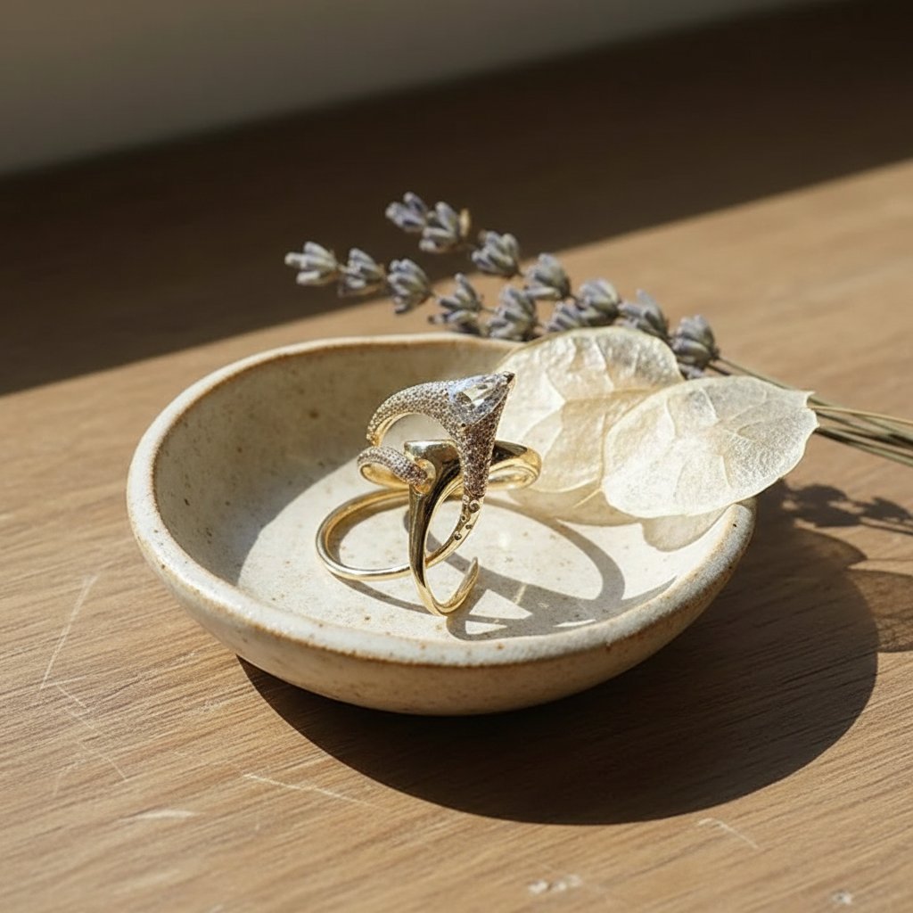 Celestine Gold Ring