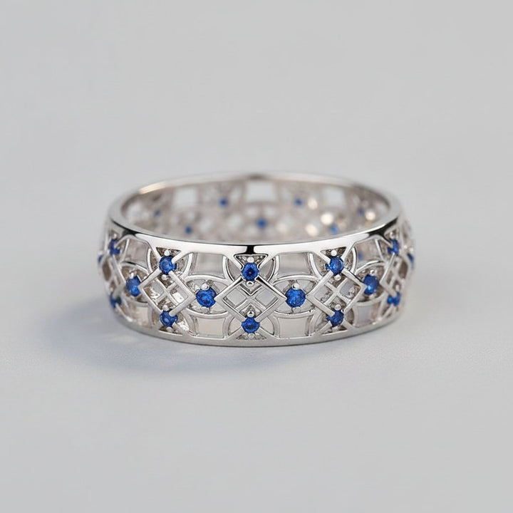 Bague Celestine en zircone