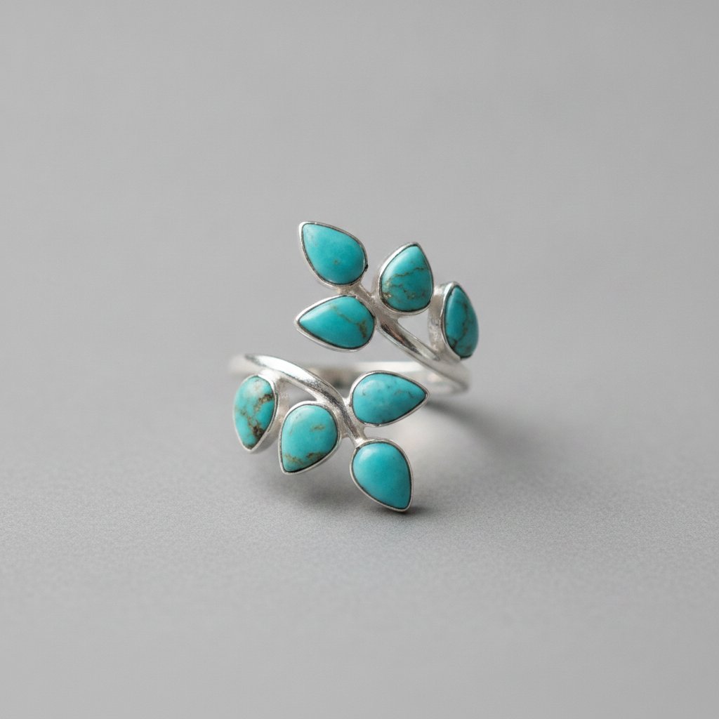 Soleil Turquoise Ring
