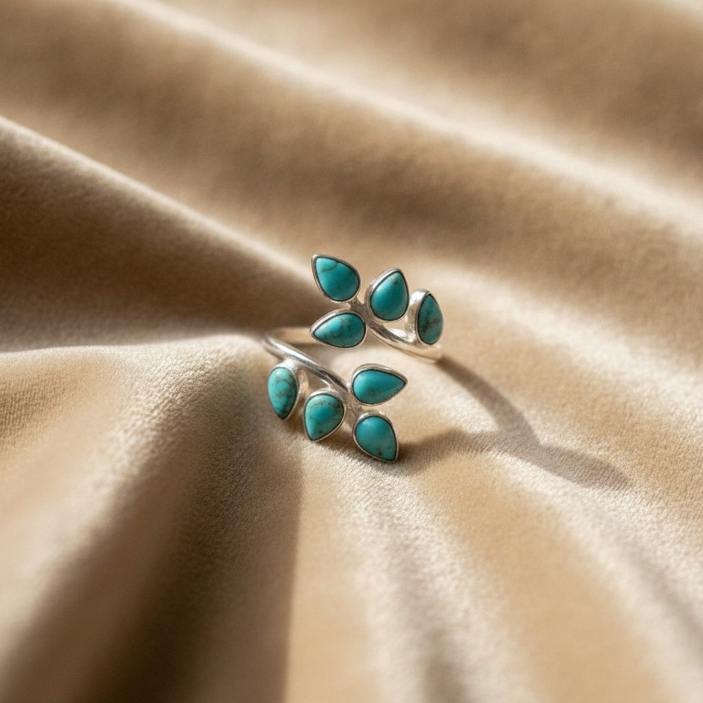 Soleil Turquoise Ring