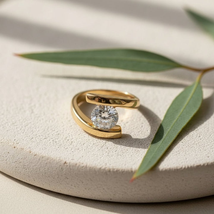 Giselle-ring i zirkonಿಯಾ