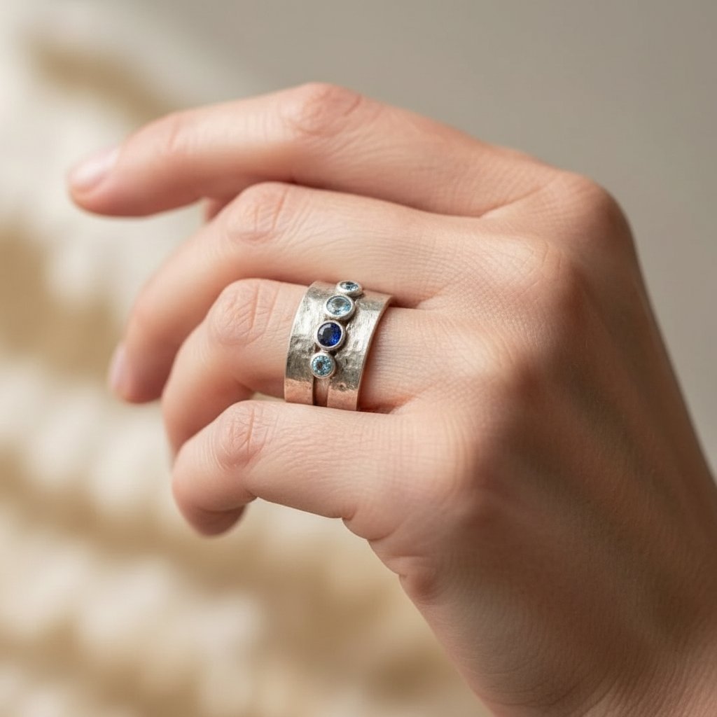 Iliana Silver Ring