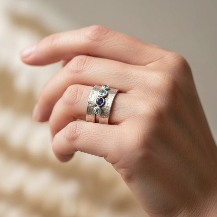 Iliana Silver Ring