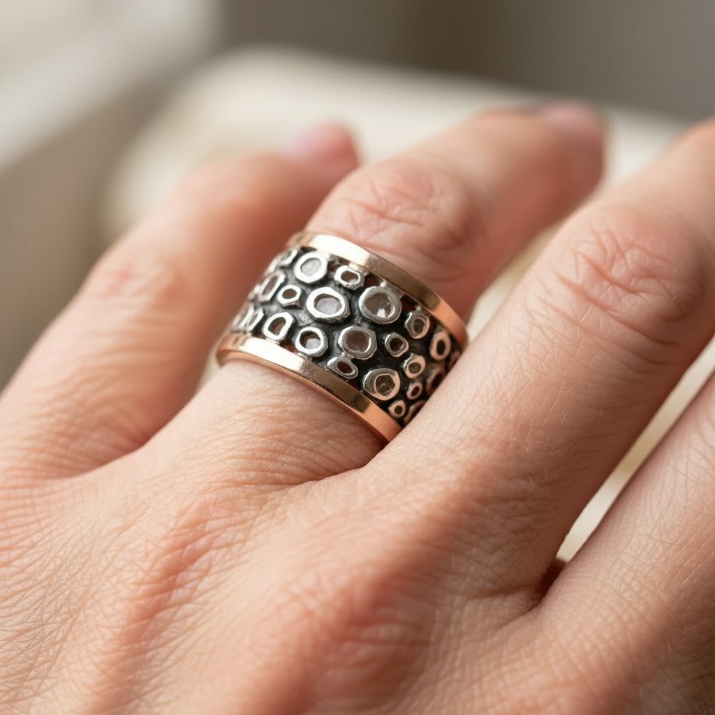 Iliana Silver Ring