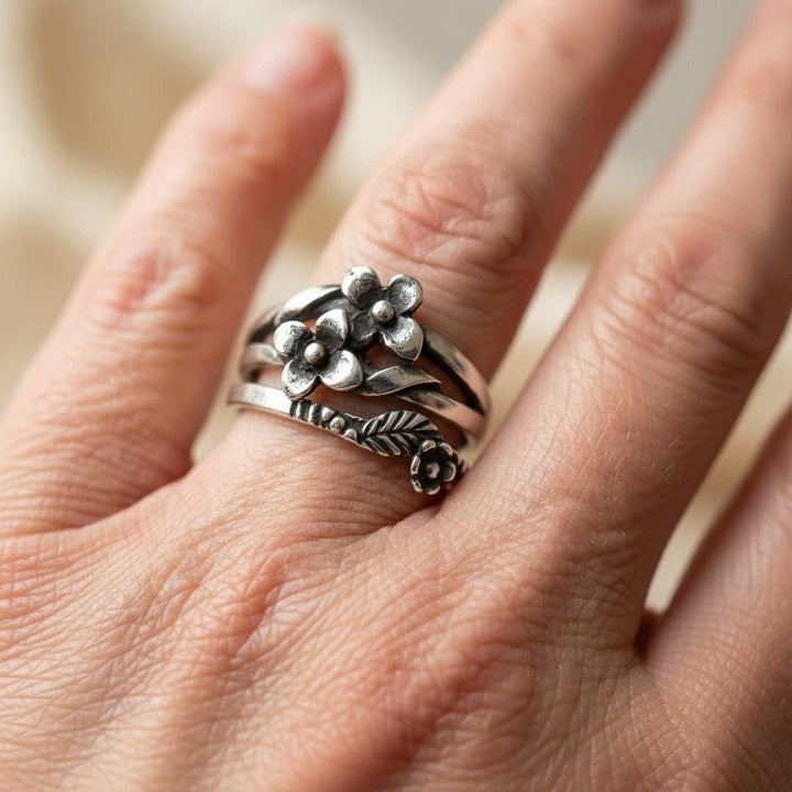 Iliana zilveren ring