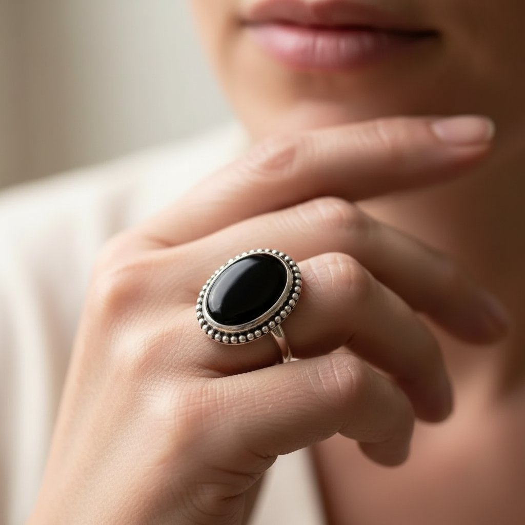 Iliana Silver Ring