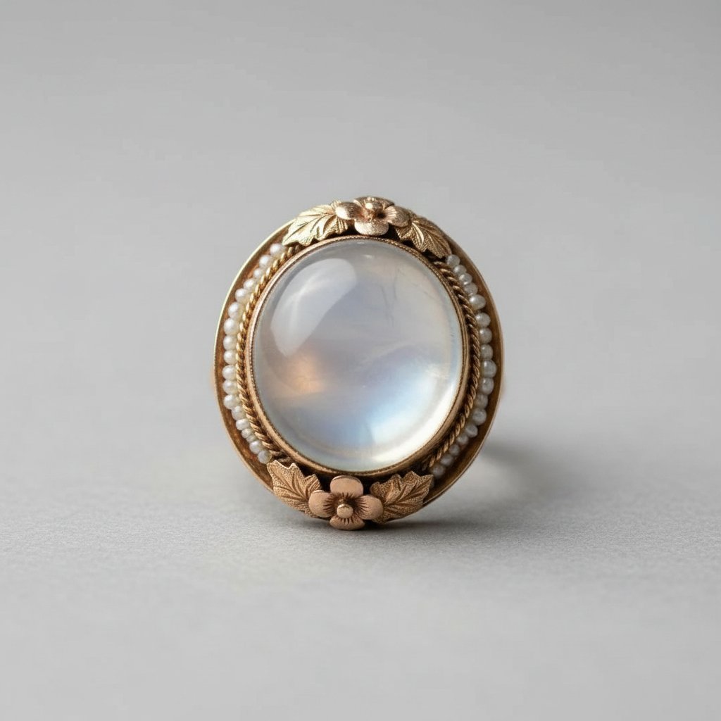 Lourdes Moonstone Ring