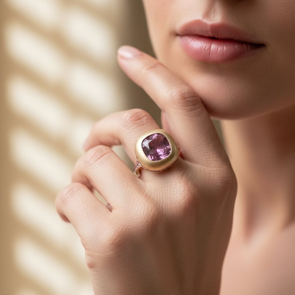 Lourdes Gold Ring