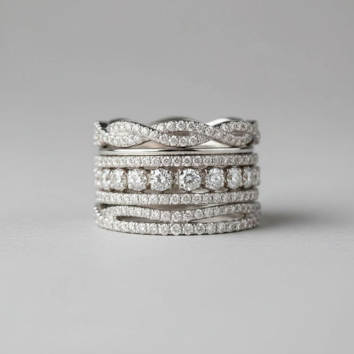 Anello Zelie in zirconia