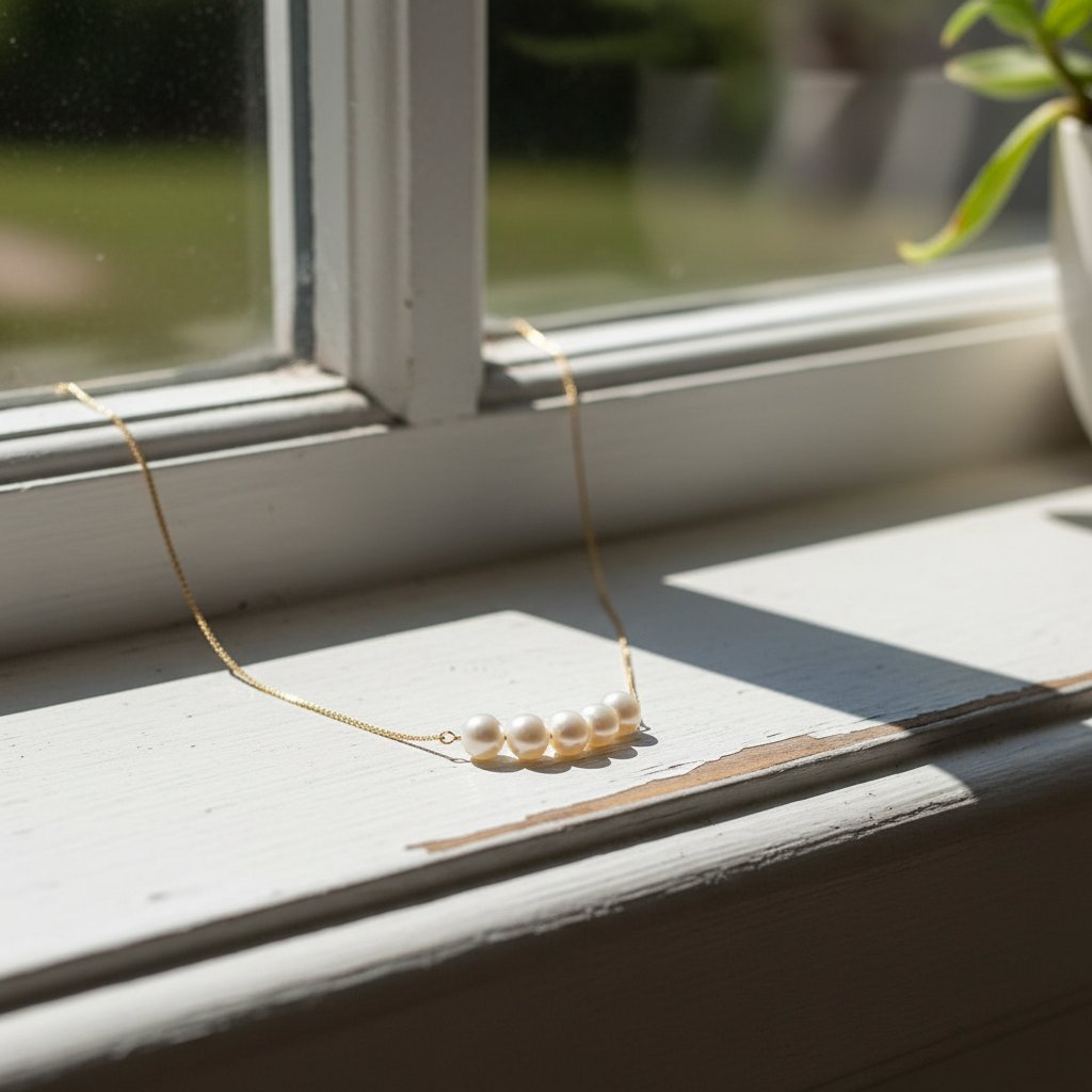 Collier de perles Halcyon