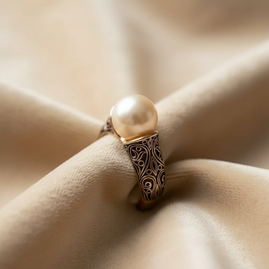 Une Pearl Ring
