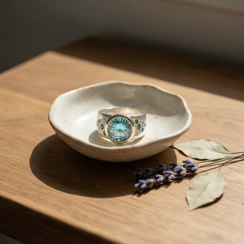 Bague Perle en zircone