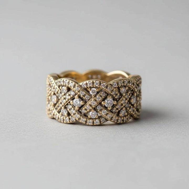 Anillo Rosaline de zirconia