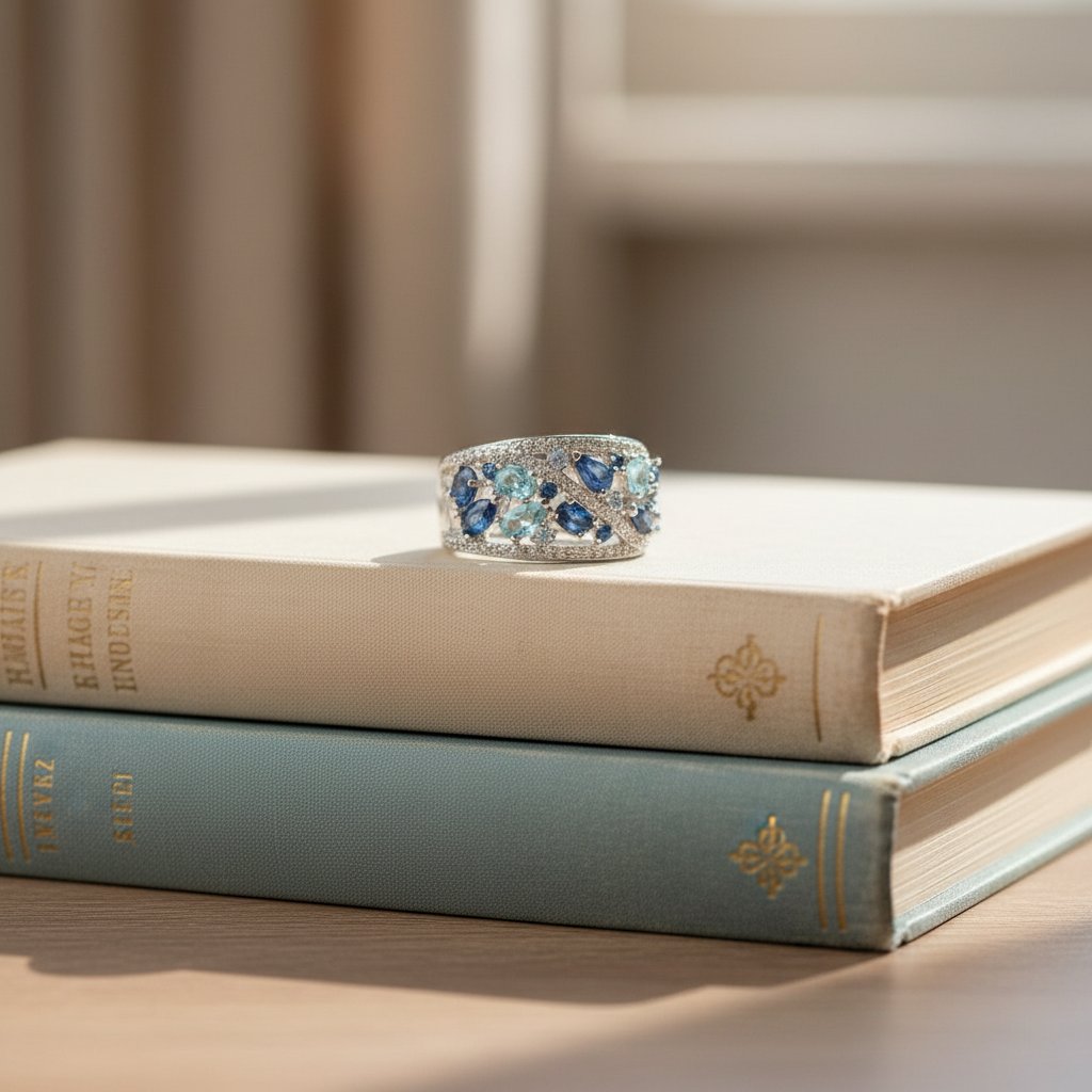 Anello Solveig in zirconia
