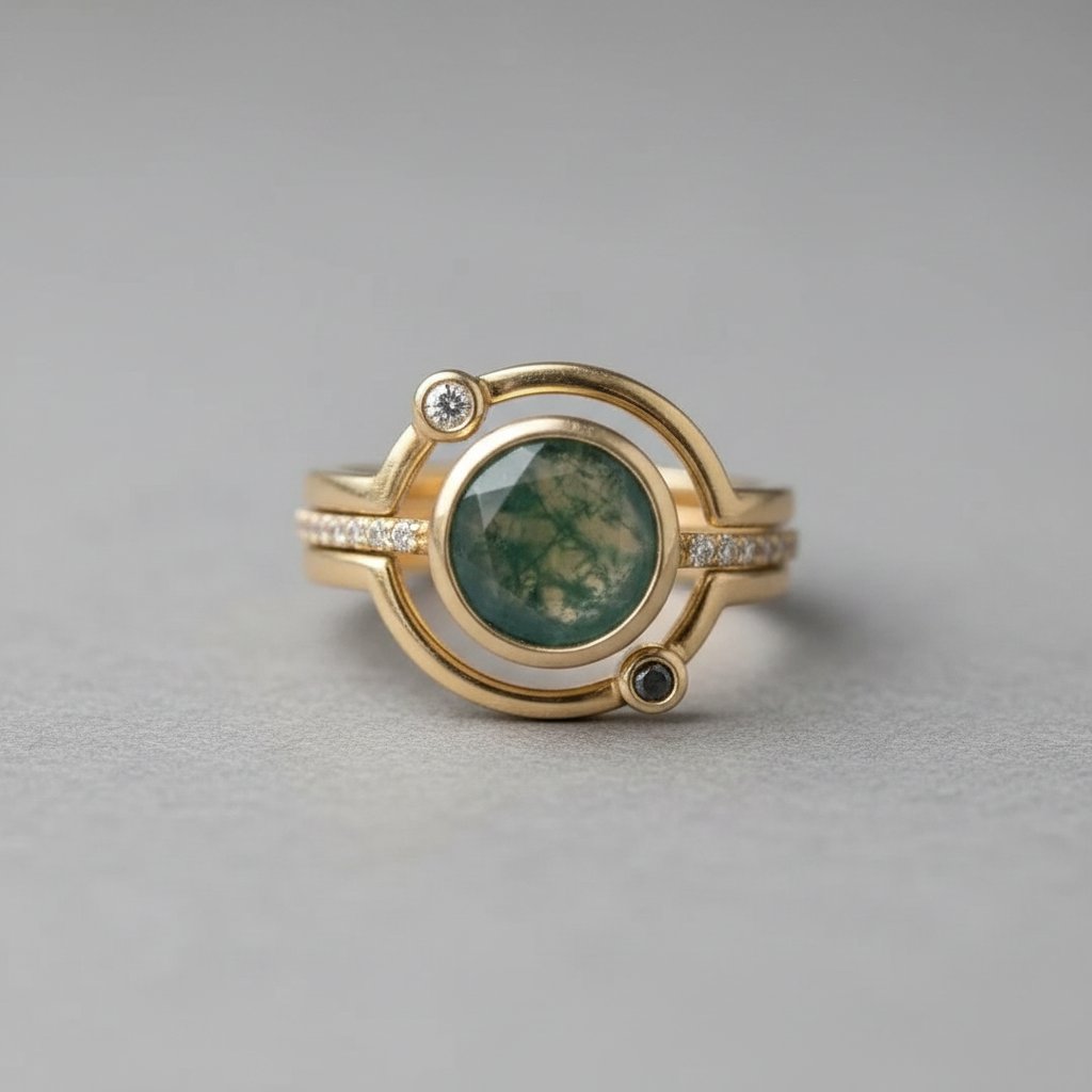Anello in opale Wisteria