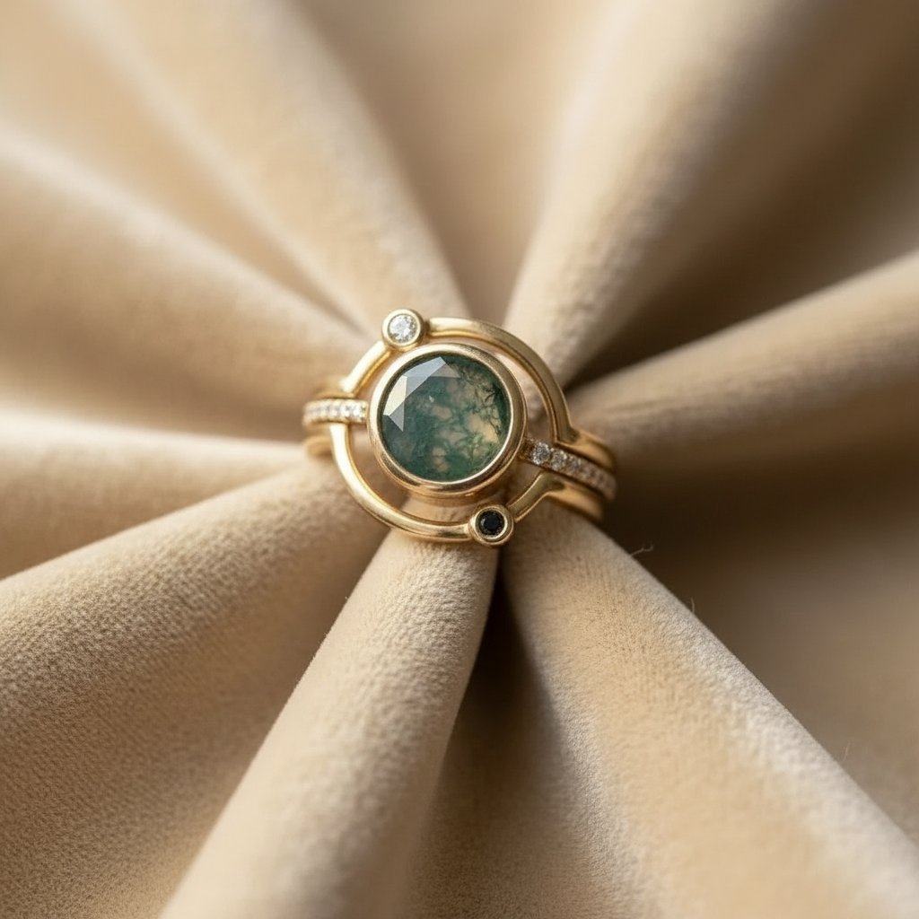 Anello in opale Wisteria
