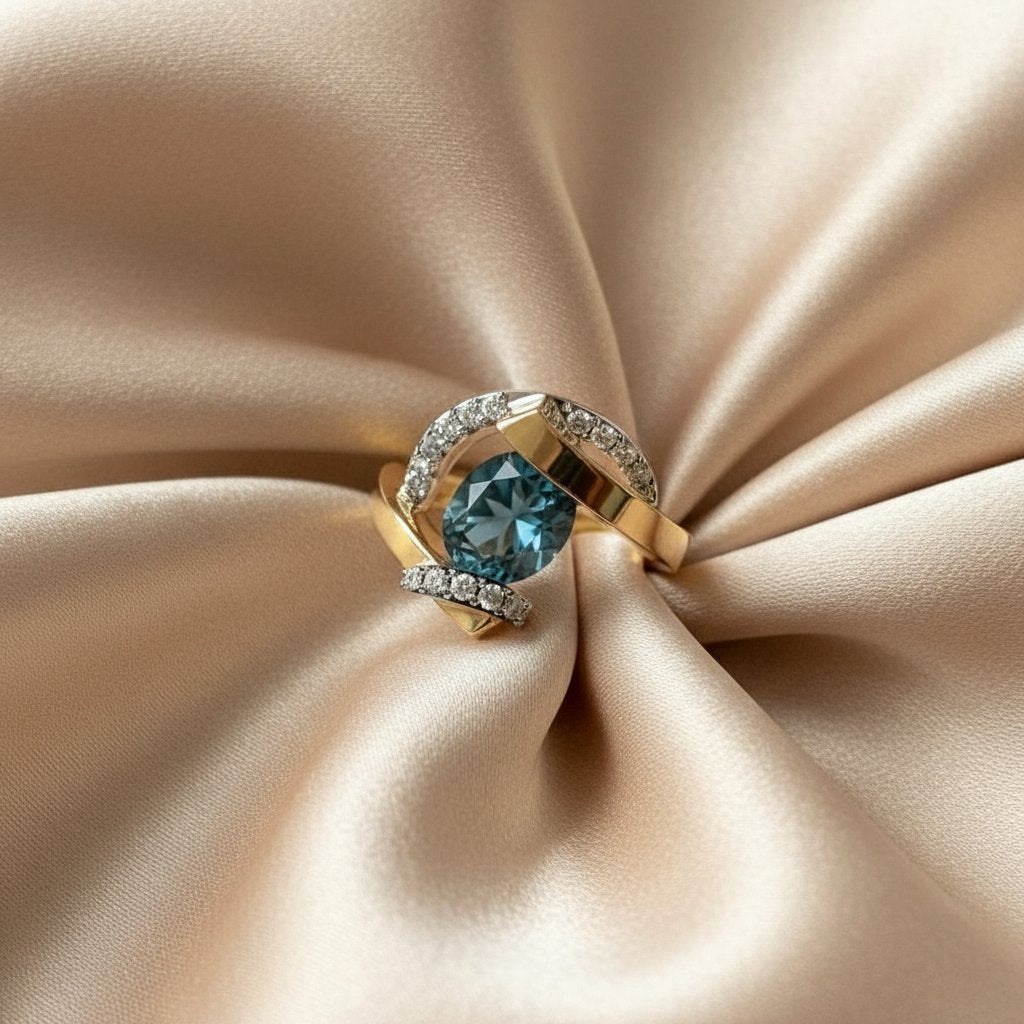 Wisteria Gold Ring