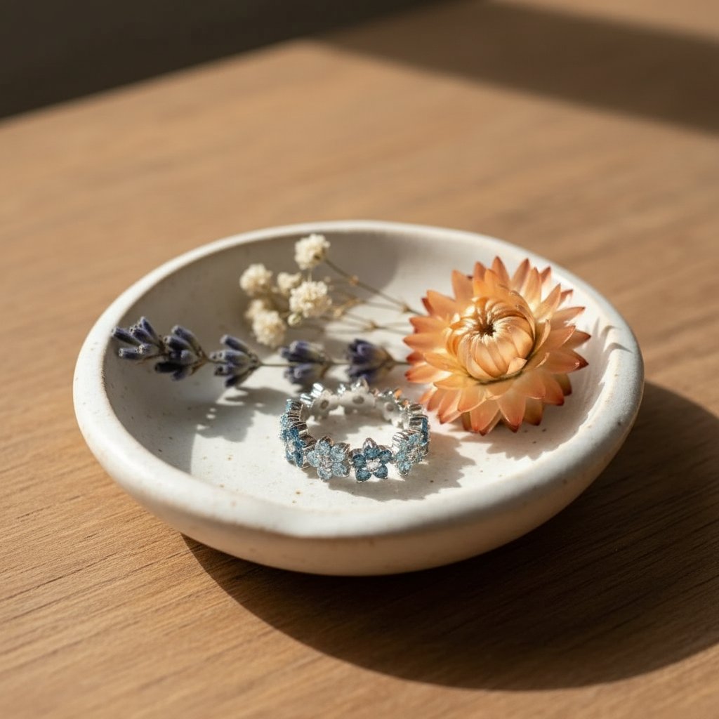 Wisteria Silver Ring