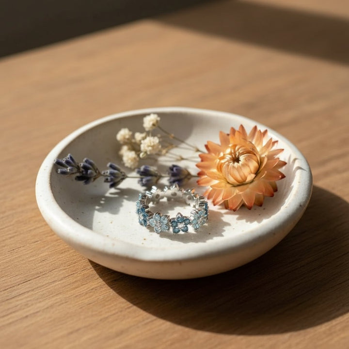 Wisteria Silver Ring