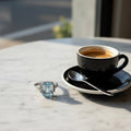 Bague en zircone cubique Wisteria