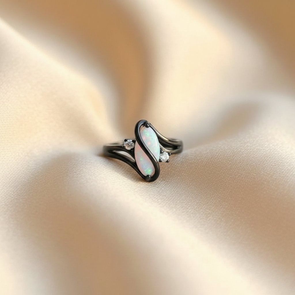 Anello Oceane in opale