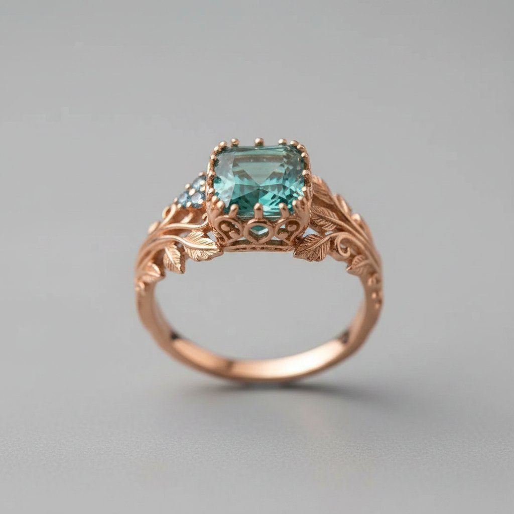 Anillo de cristal Lioria