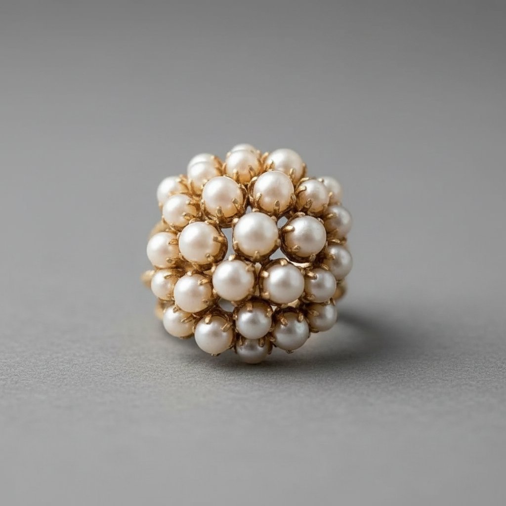 Anello Elowen con perla