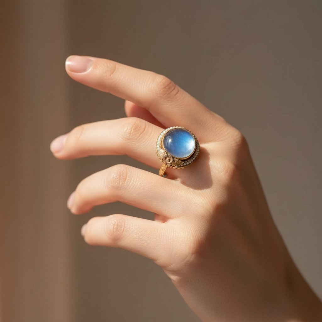 Prstan Mirabelle Moonstone