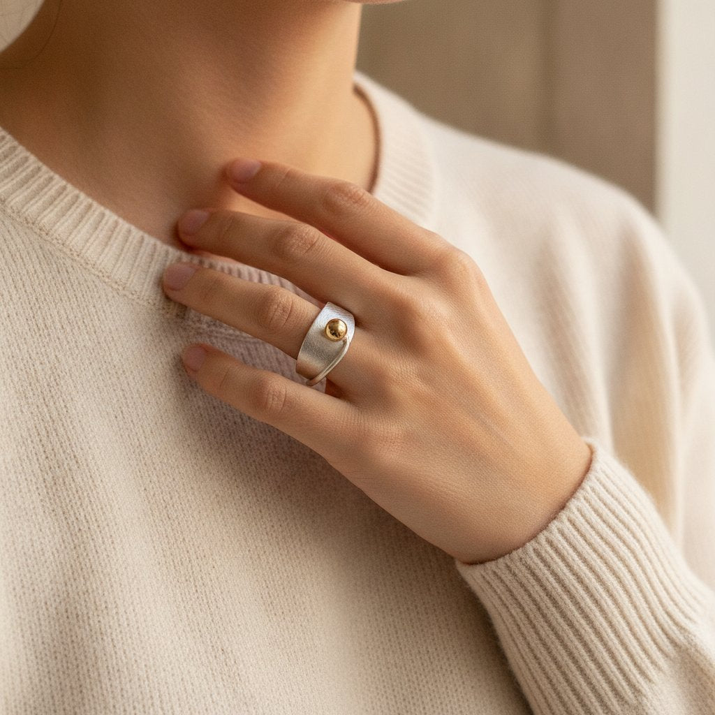 Bague Josephine dorée