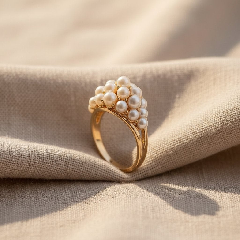Ambre-parelring