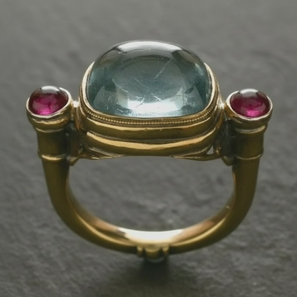 Giselle Aquamarine Ring