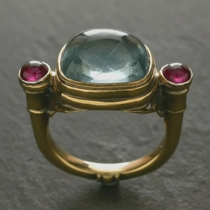 Giselle-Aquamarinring