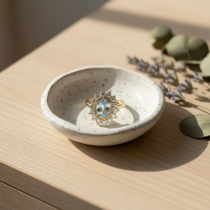 Halcyon Aquamarine Ring