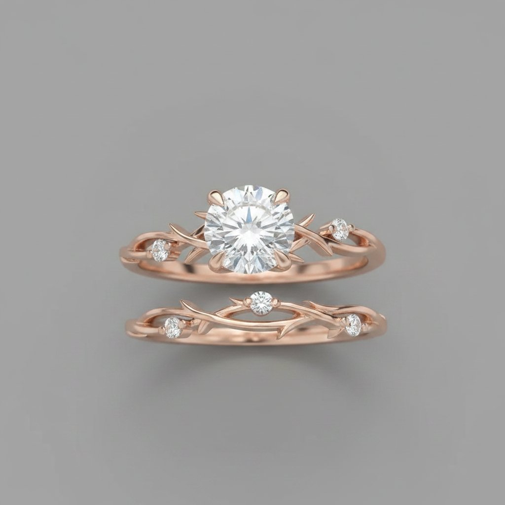 Anel de diamantes Suri