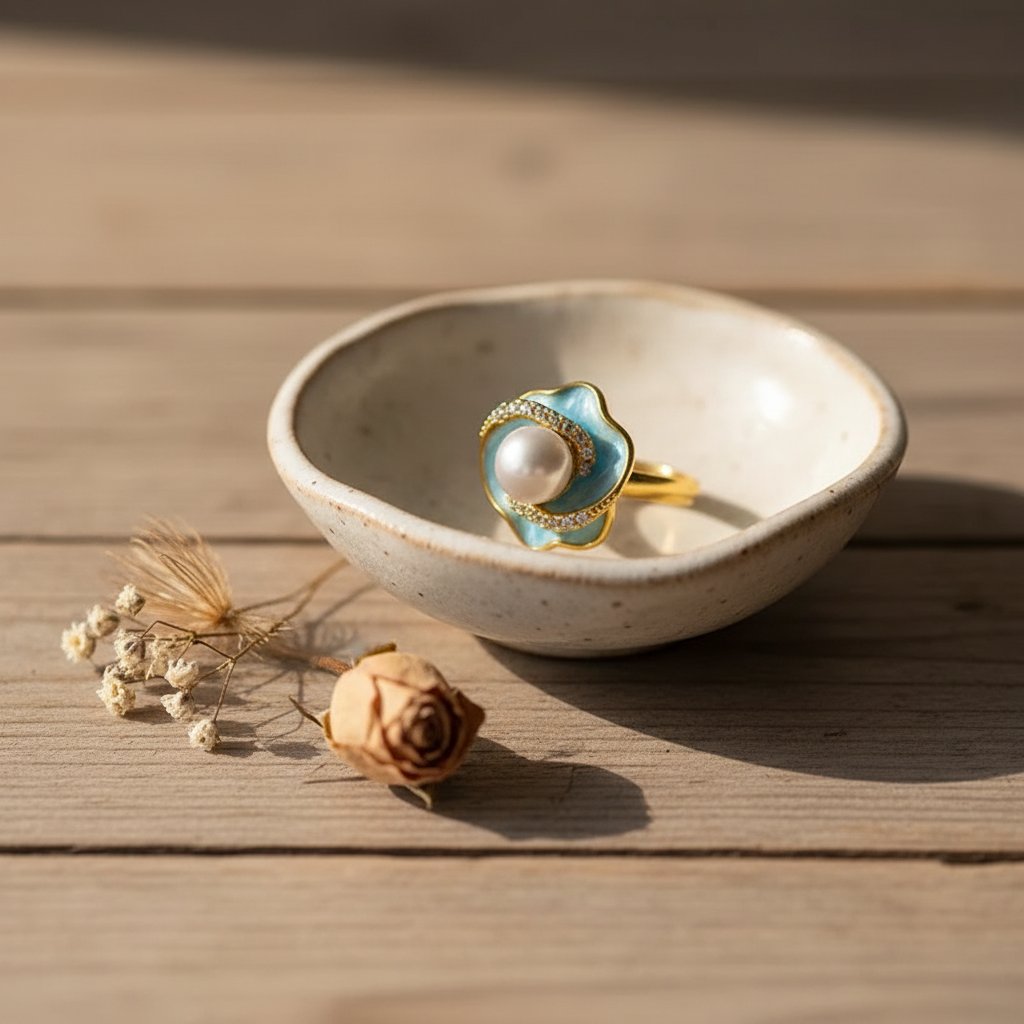 Rosalie Pearl Ring