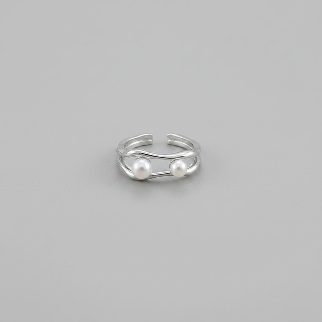 Anello Isolde con perla