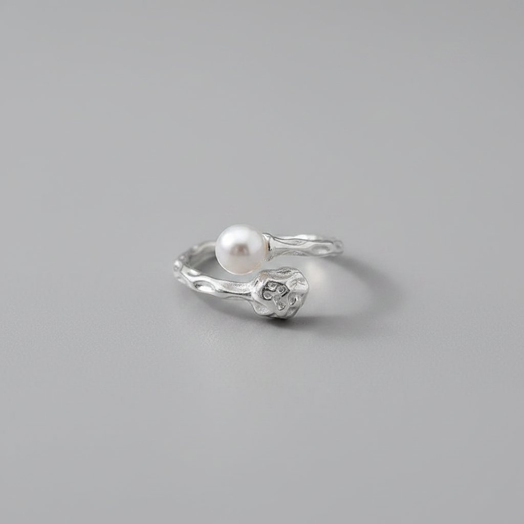 Anello Ottilie con perla