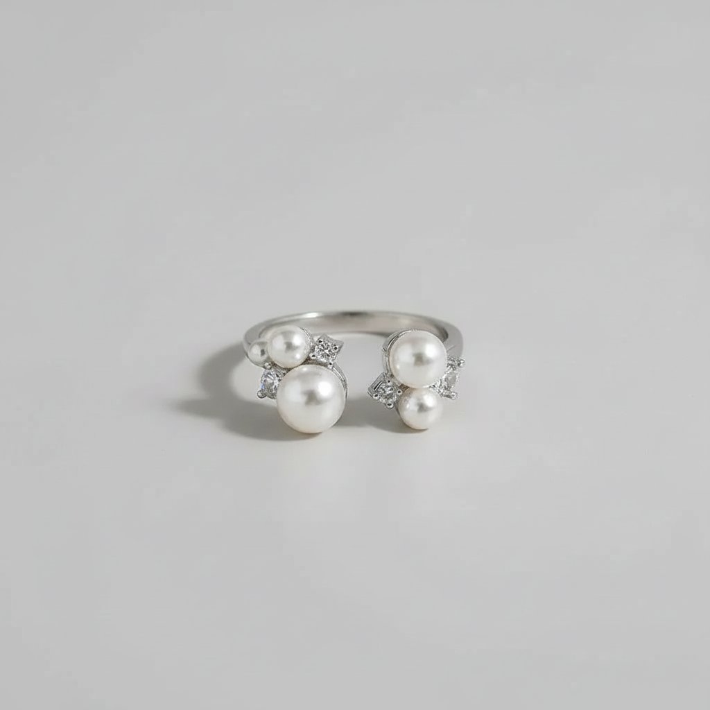 Anello Margherita con perla