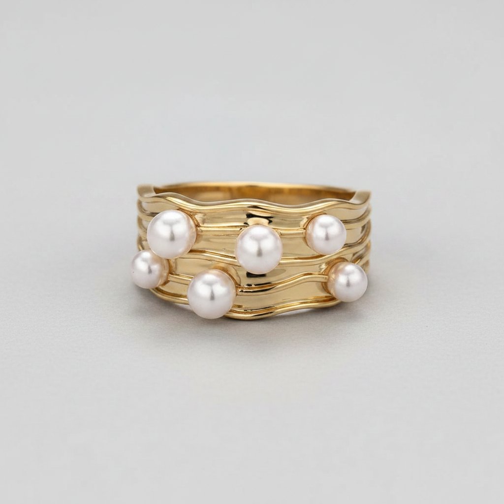 Thessaly Pearl Ring