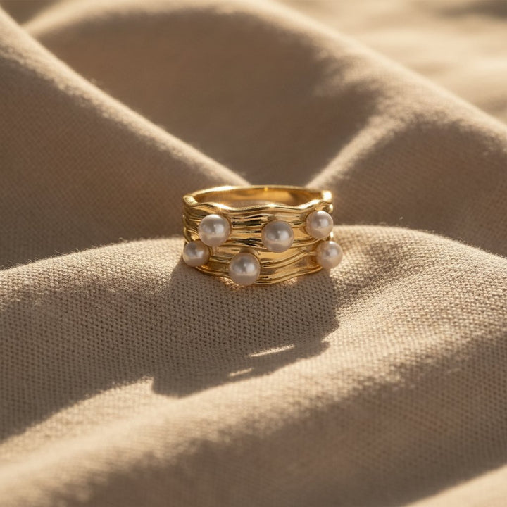 Thessaly Pearl Ring
