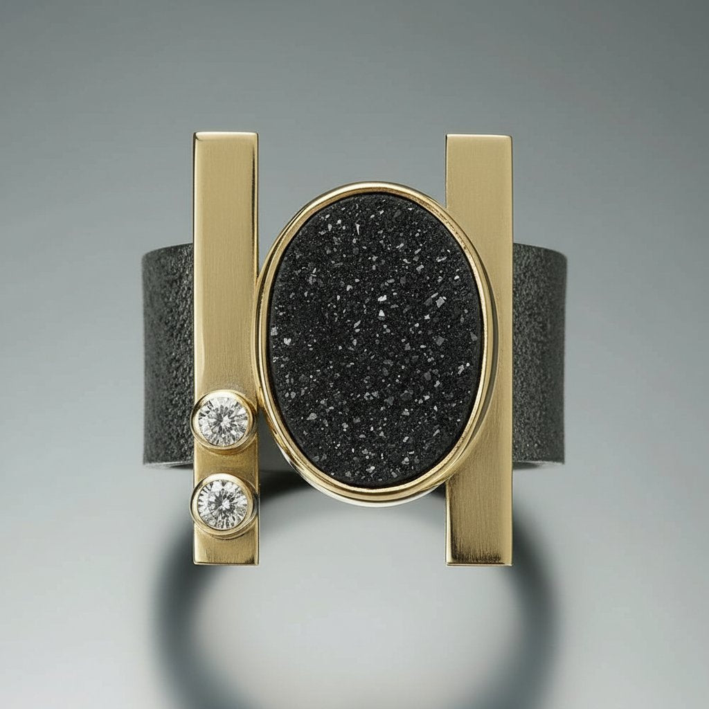 Lune vintage-ring