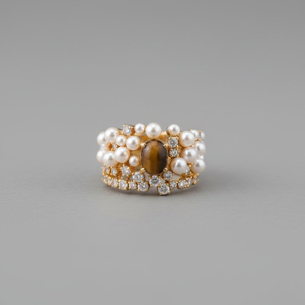 Elodie Pearl Ring