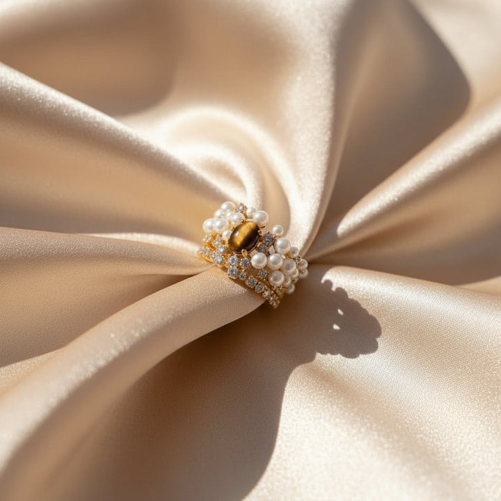Elodie Pearl Ring