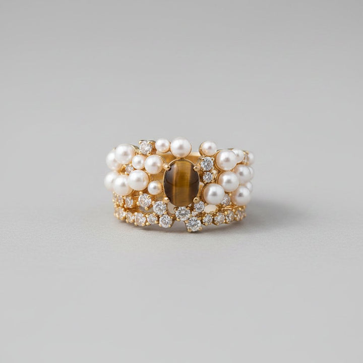 Mirabelle Pearl Ring
