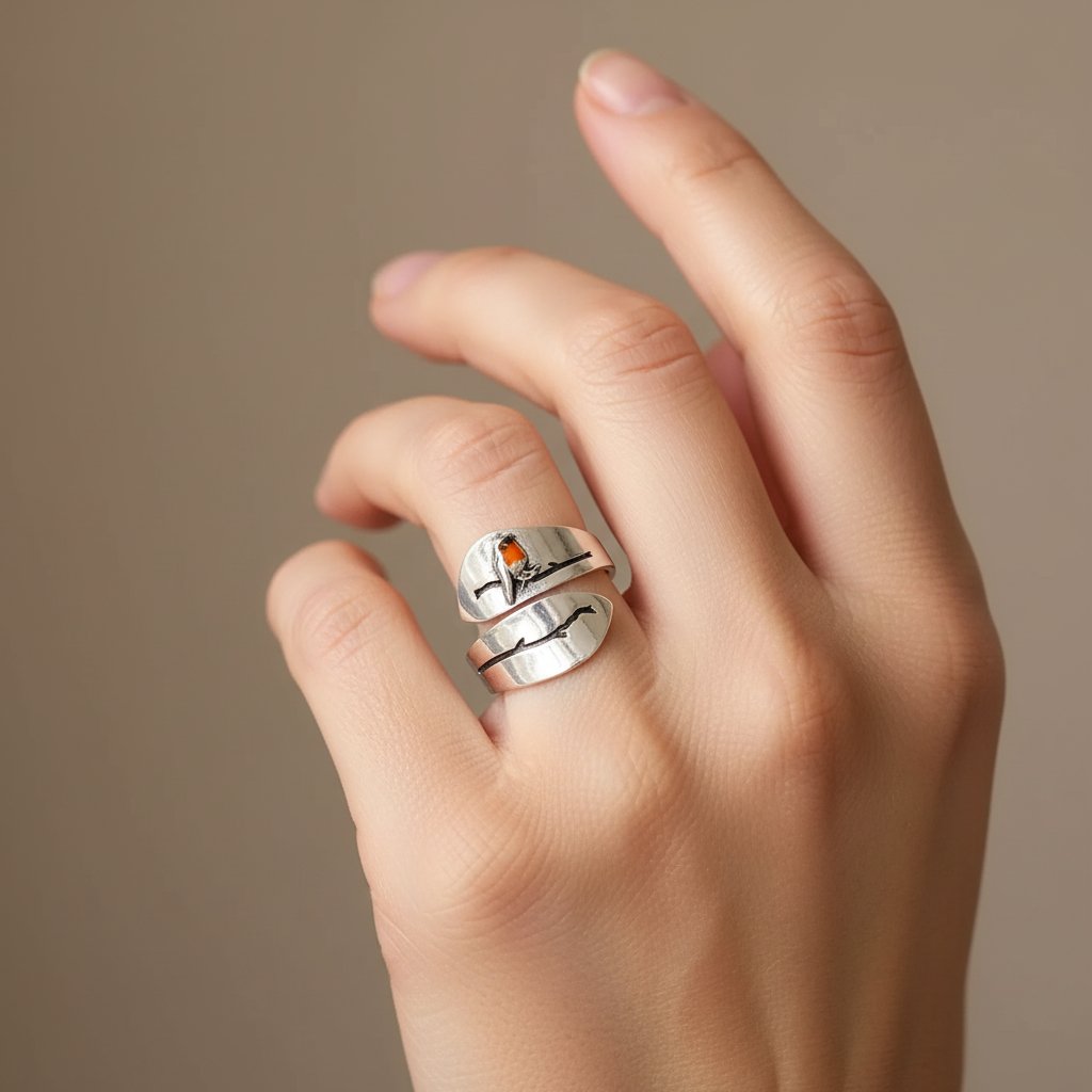 Celestine vintage-ring