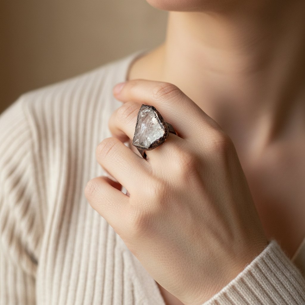 Calla Crystal Ring